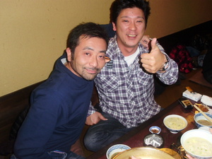 A部直前とW辺副理事長