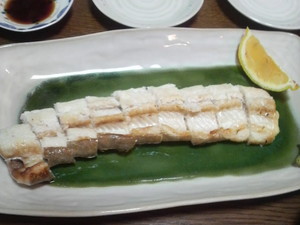 アナゴの白焼き